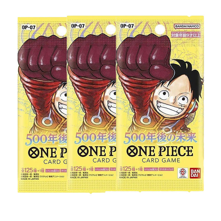 One Piece 500 Years in the Future 3 Boosterpacks EN