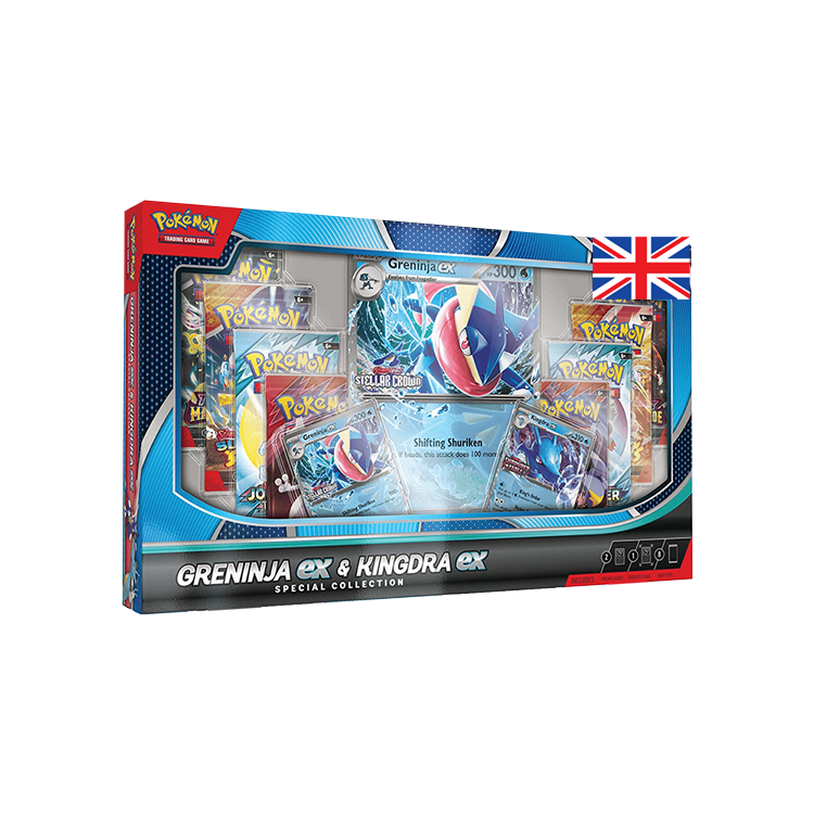 Pokémon Greninja Ex & Kingdra Ex Special Collection EN