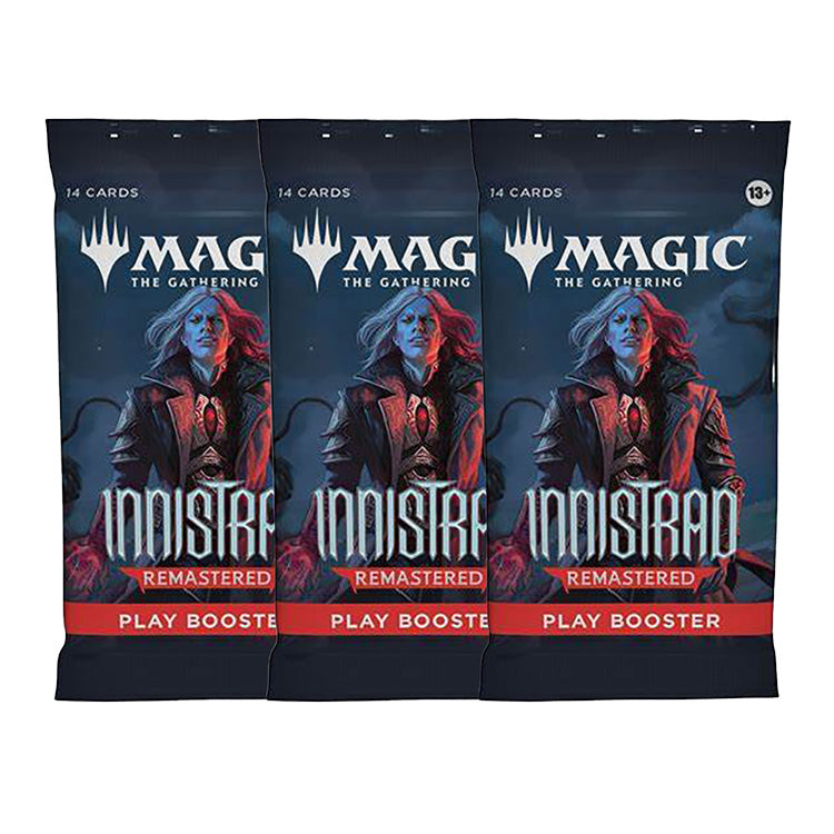 MTG: Innistrad Remastered Play Booster 3 Boosterpacks EN