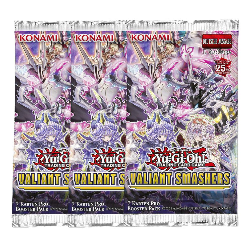 Yu-Gi-Oh! Valiant Smashers 3 Boosterpacks EN