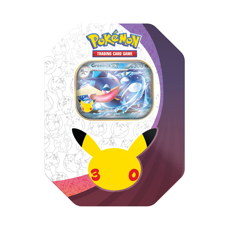 Pokémon 30th Celebration Ex Tin