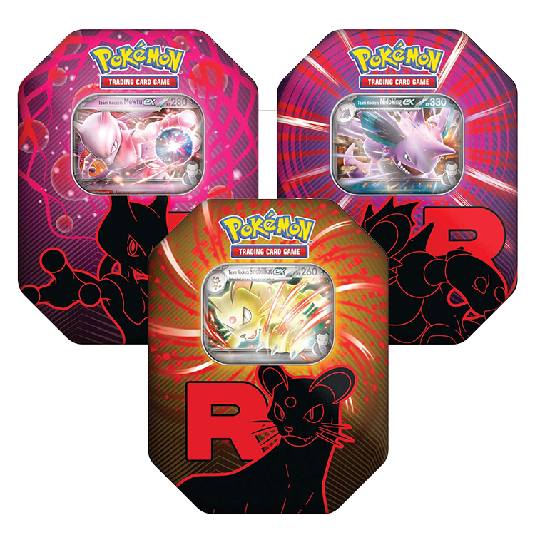 Pokemon Specials: 3 Destined Rivals Tins EN