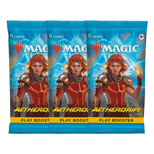 MTG: Aetherdrift Play Booster 3 Boosterpacks  EN