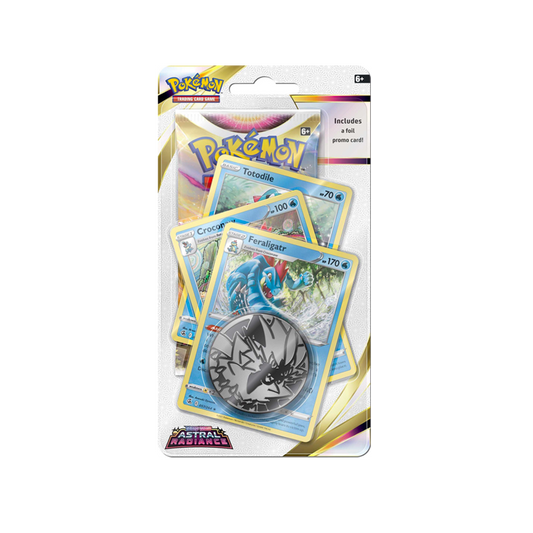 Pokemon Astral Radiance Booster Blister Feraligatr