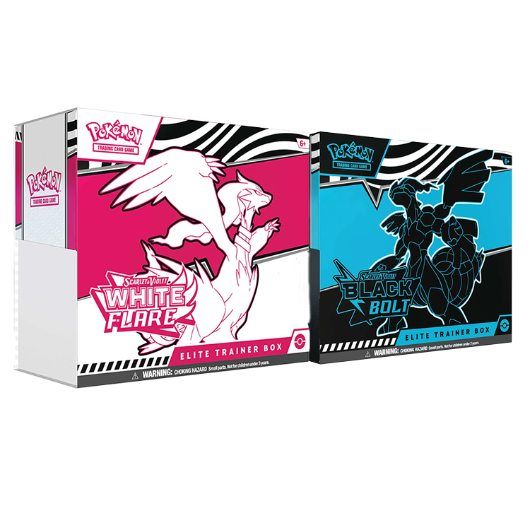 Pokemon Specials: 2 ETB's (Black Bolt EN + White Flare EN)