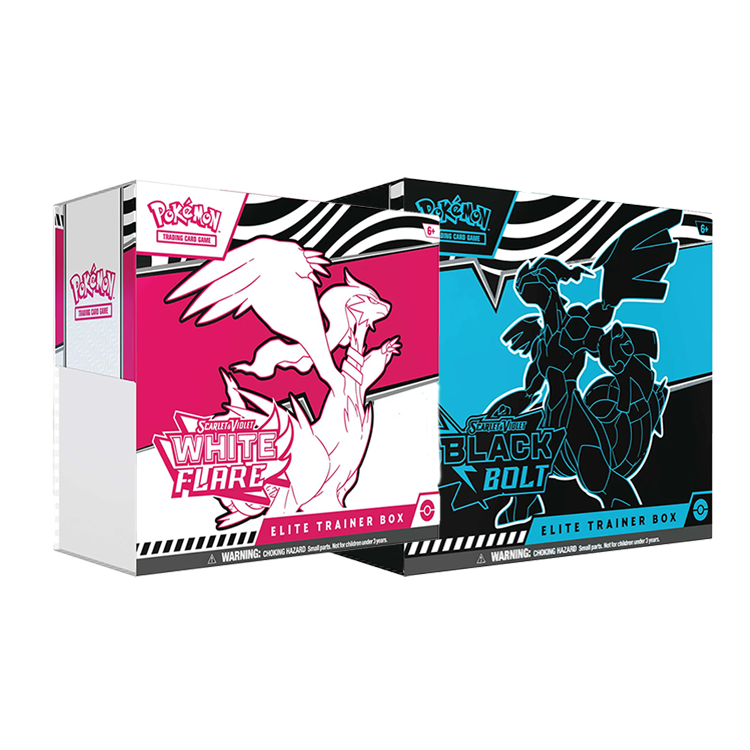 Pokemon Specials: 2 ETB's (Black Bolt EN + White Flare EN)