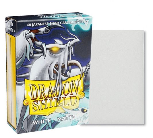 Dragon Shield Japanese Sleeves Matte White (60ct)