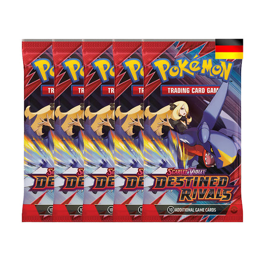 Pokemon - SV09 Scarlet & Violet: Destined Rivals 5 Boosterpacks - DE