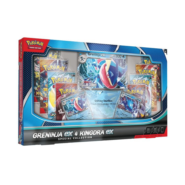 Pokémon Greninja Ex & Kingdra Ex Special Collection