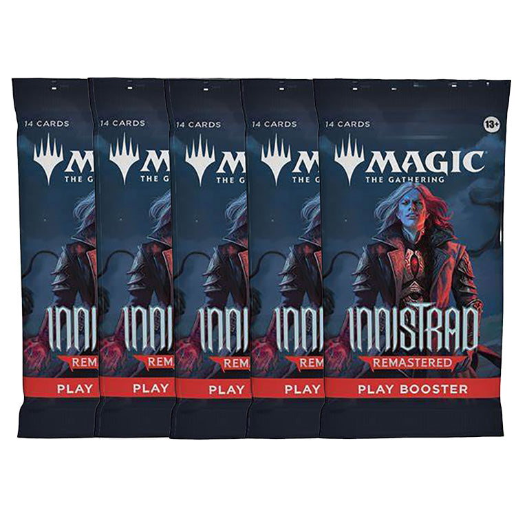 MTG: Innistrad Remastered Play Booster 5 Boosterpacks EN