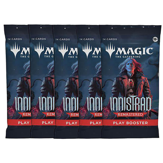 MTG: Innistrad Remastered Play Booster 5 Boosterpacks EN