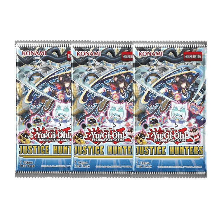 Yu-Gi-Oh! Justice Hunters 3 Boosterpacks EN