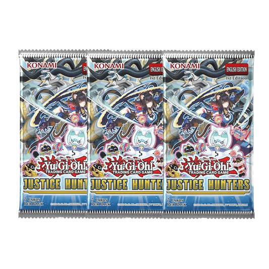 Yu-Gi-Oh! Justice Hunters 3 Boosterpacks EN