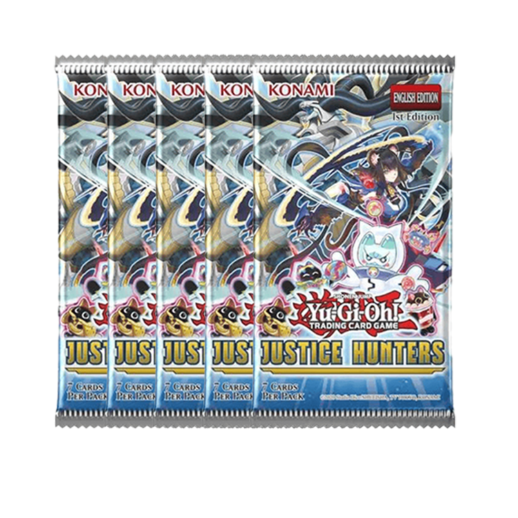 Yu-Gi-Oh! Justice Hunters 5 Boosterpacks