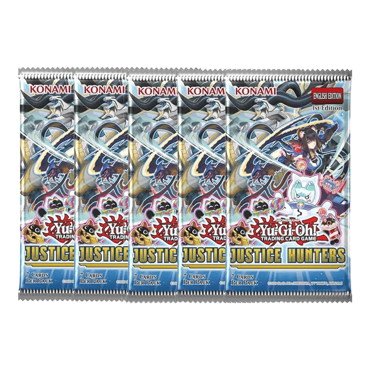 Yu-Gi-Oh! Justice Hunters 5 Boosterpacks EN