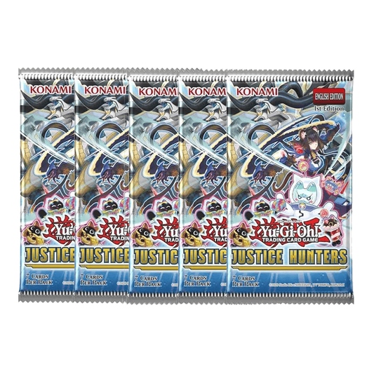 Yu-Gi-Oh! Justice Hunters 5 Boosterpacks EN