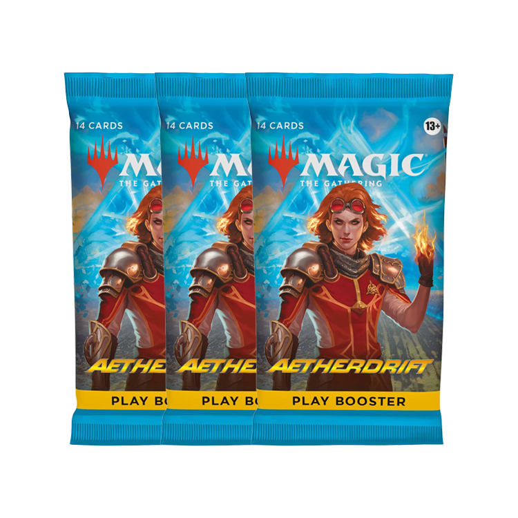 MTG: Aetherdrift Play Booster 3 Boosterpacks