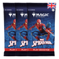 MTG: Marvel Spiderman Play Booster 3 Boosterpacks EN