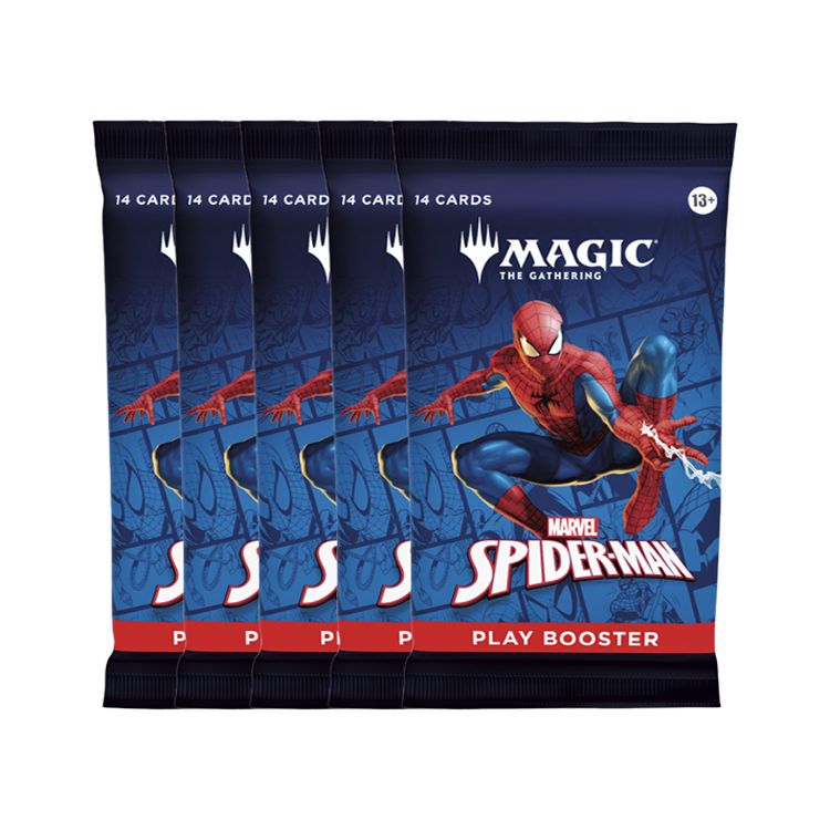 MTG: Marvel Spiderman Play Booster 5 Boosterpacks