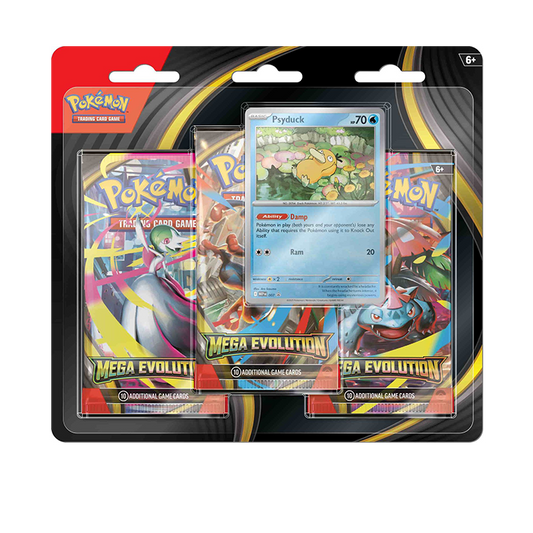 Pokemon Mega Evolution 3er Boosterpack Blister