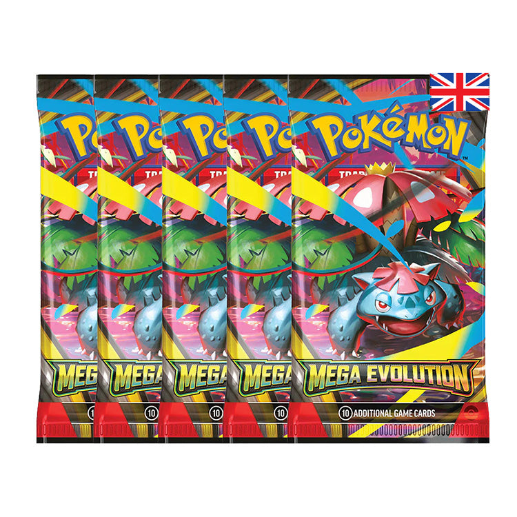 Pokemon Mega Evolution 5 Boosterpacks EN