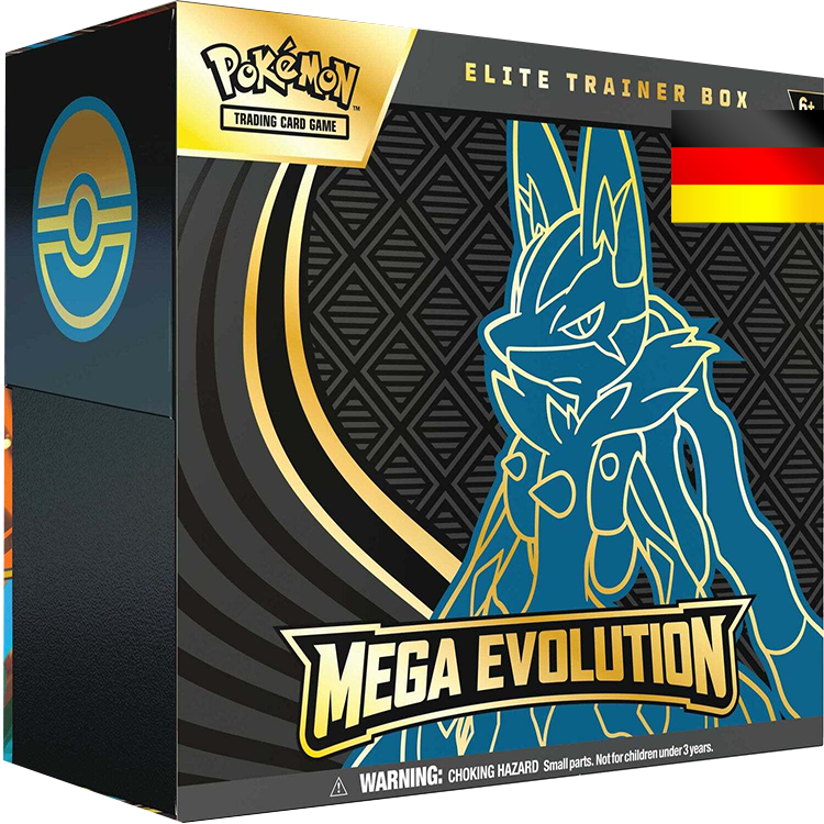 Pokemon Mega Evolution - Elite Trainer Box (Lucario) DE