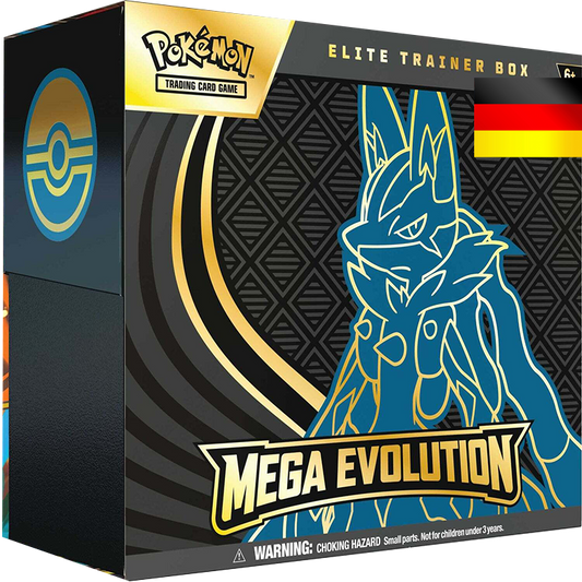 Pokemon Mega Evolution - Elite Trainer Box (Lucario) DE