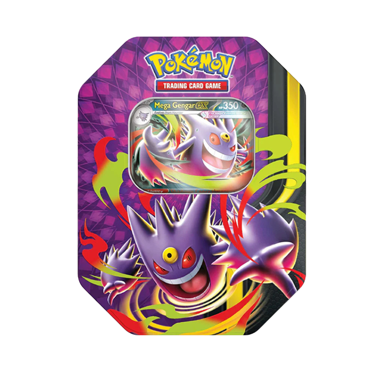 Pokemon Tin Mega Evolution Moonlit Mega Gengar ex