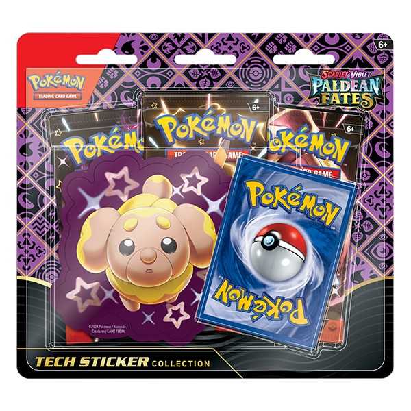 Pokemon Scarlet & Violet Paldean Fates Sticker Collection EN
