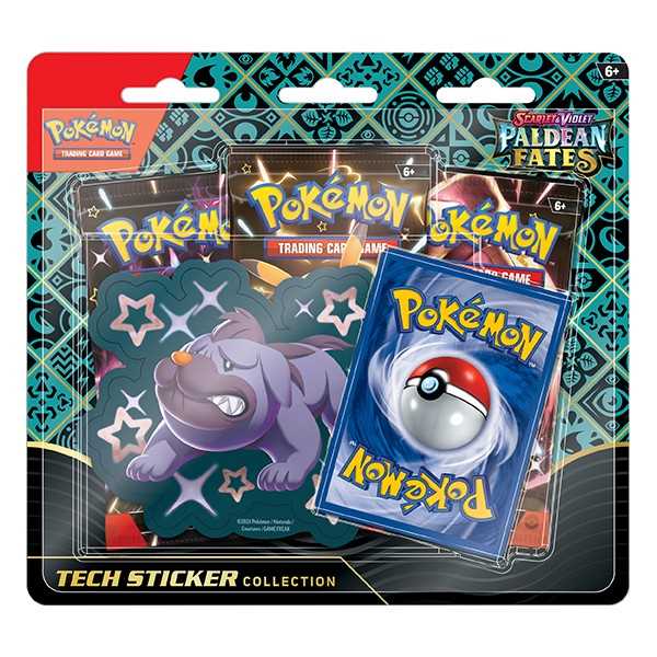Pokemon Scarlet & Violet Paldean Fates Sticker Collection EN