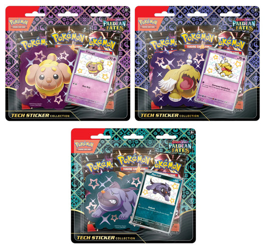 Pokemon Scarlet & Violet Paldean Fates Sticker Collection EN
