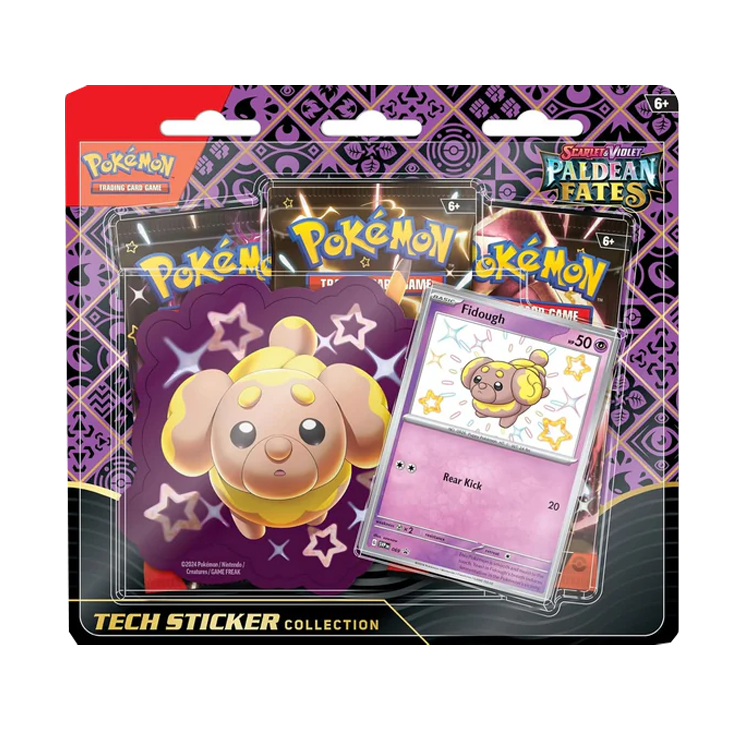 Pokemon Scarlet & Violet Paldean Fates Sticker Collection