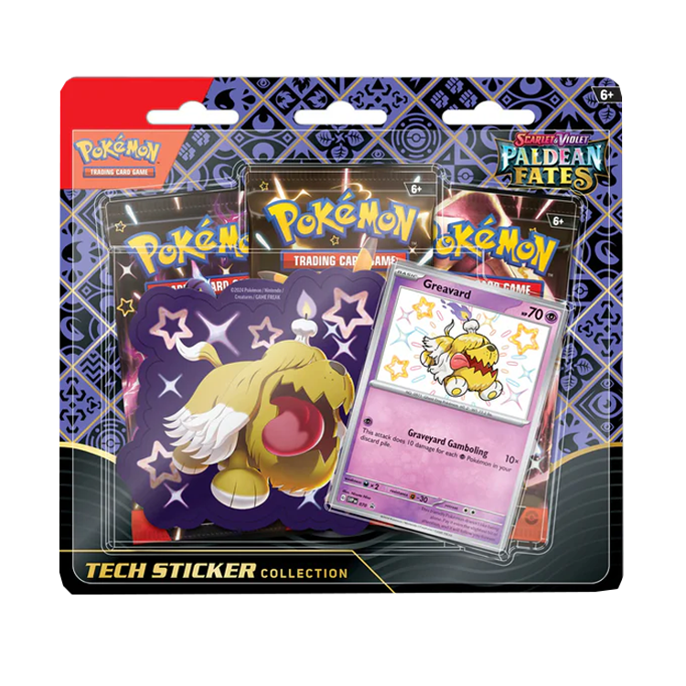 Pokemon Scarlet & Violet Paldean Fates Sticker Collection