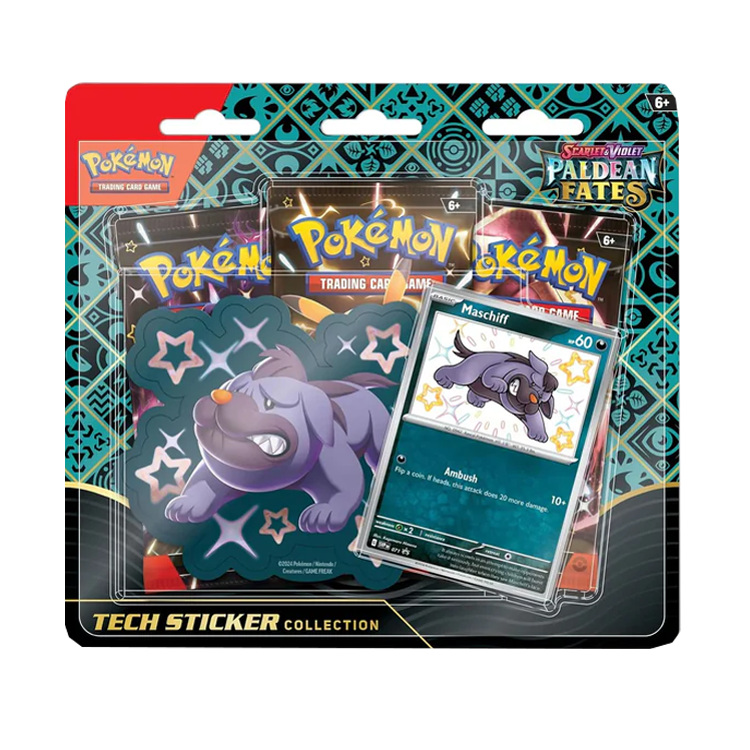 Pokemon Scarlet & Violet Paldean Fates Sticker Collection