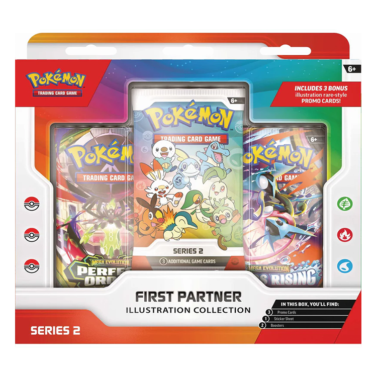 Pokemon Mega Evolution - First Partner Illustration Collection Series 2