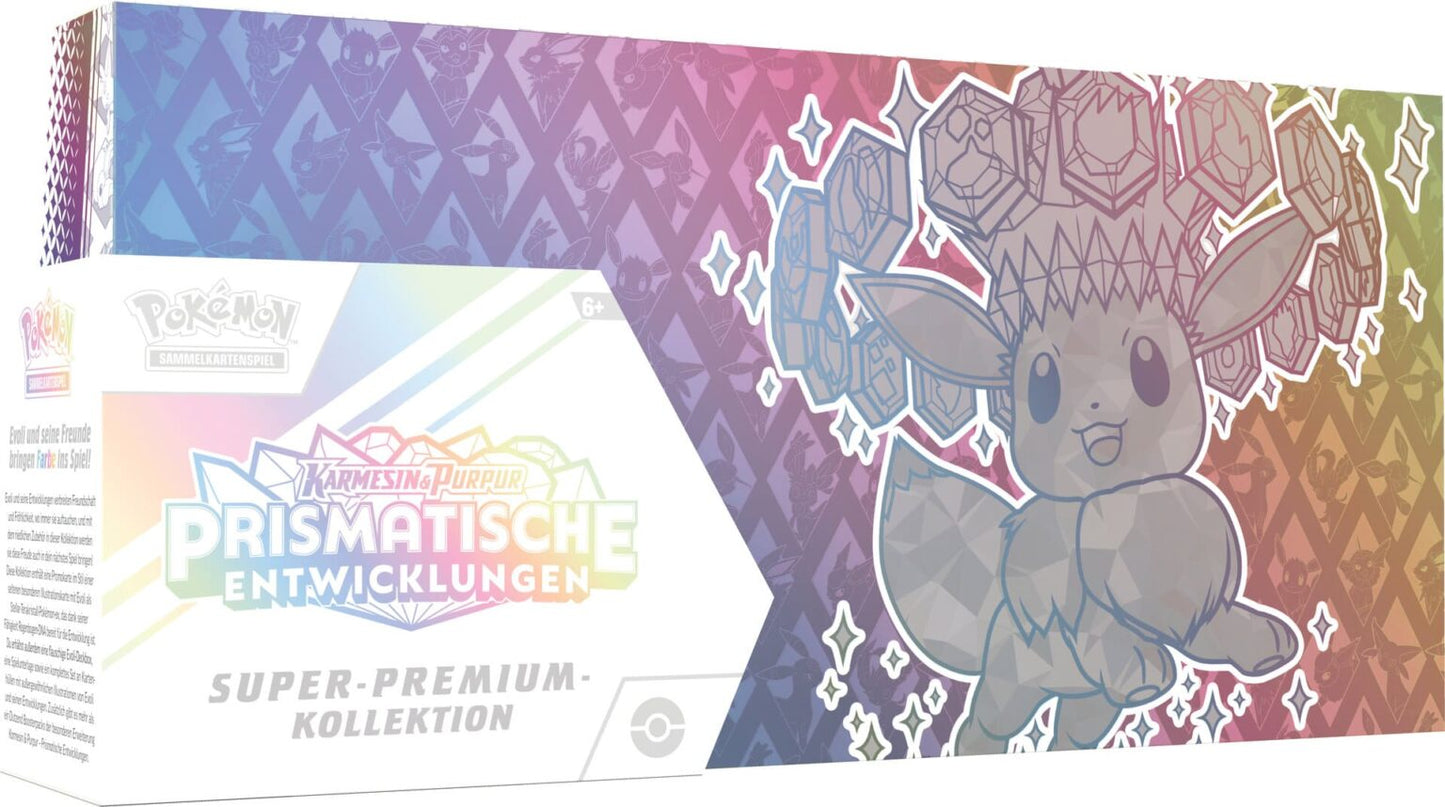 Pokemon Karmesin & Purpur – Prismatische Entwicklungen Super Premium Kollektion DE