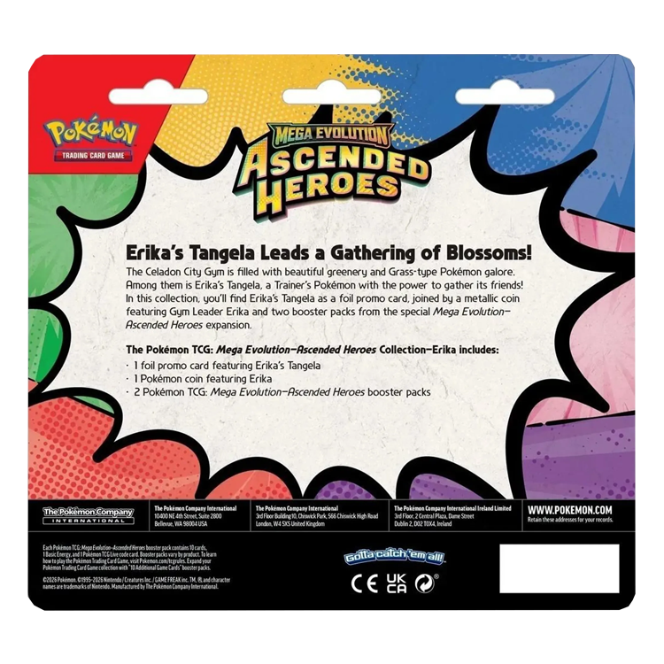 Pokemon Mega Evolution Ascended Heroes Mega 2-Pack Blister