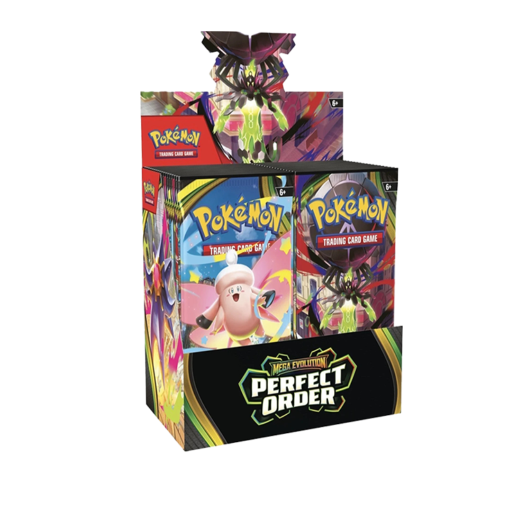 Pokemon Mega Evolution Display - Perfect Order