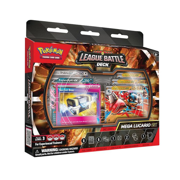Pokemon TCG Mega Lucario ex League Battle Deck