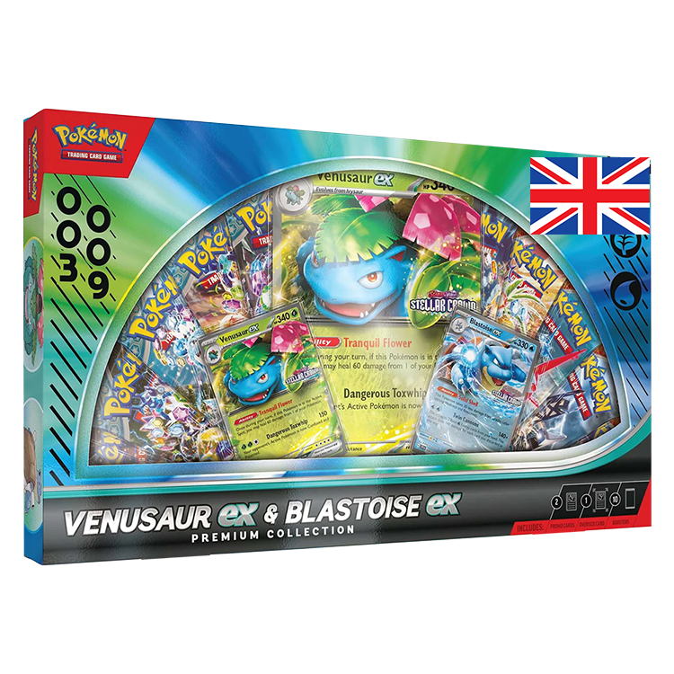 Pokémon Venusaur Blastoise ex Premium Collection EN