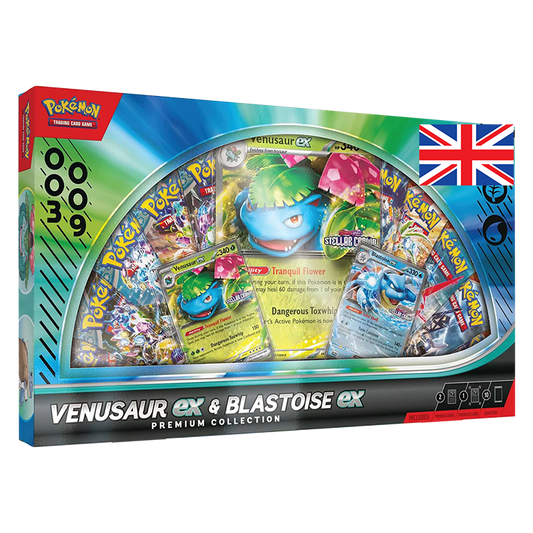 Pokémon Venusaur Blastoise ex Premium Collection EN