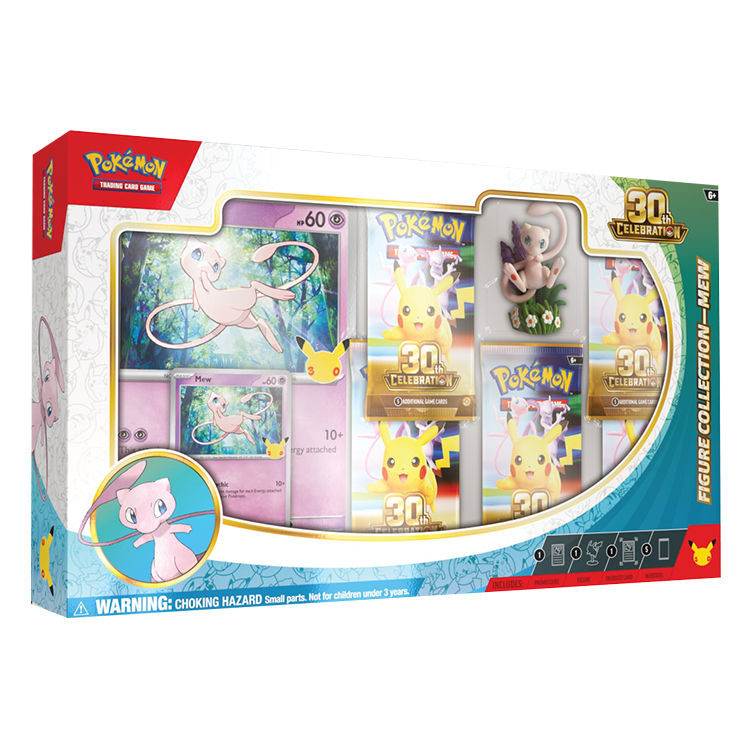 PREORDER Pokémon 30th Celebration Figure Collection Mew