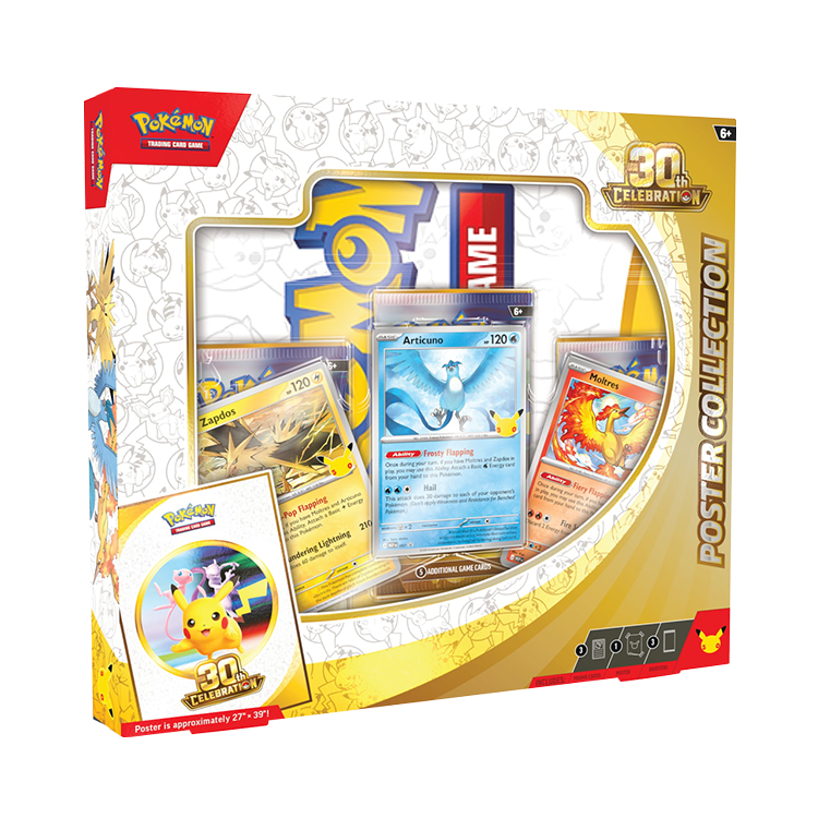 VORBESTELLUNG Pokémon 30th Celebration Poster Collection