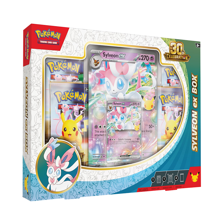 VORBESTELLUNG Pokémon 30th Celebration Sylveon ex Box