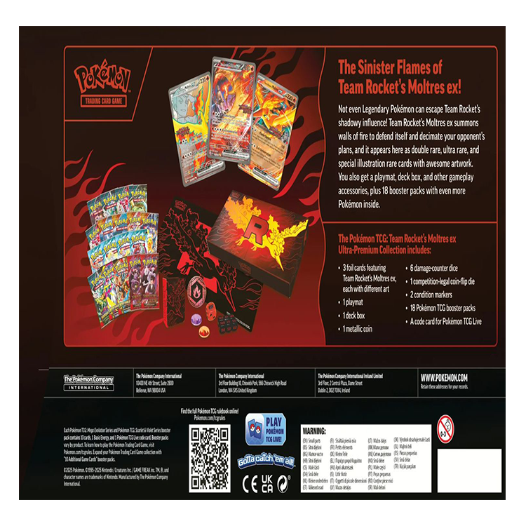 Pokemon Team Rocket Moltres Ultra Premium Collection