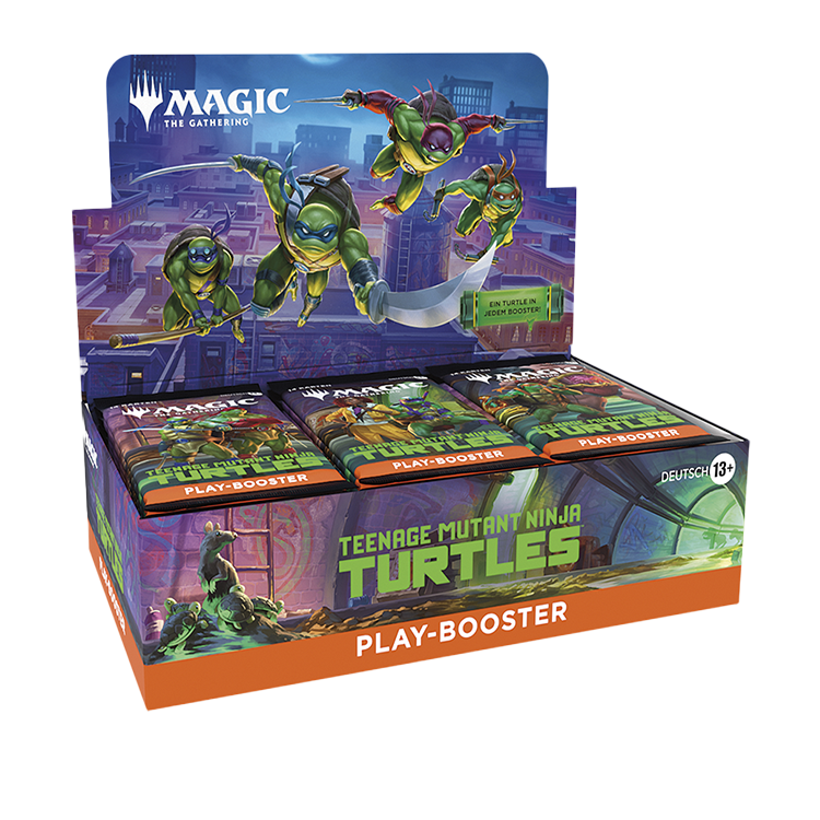 MTG: Teenage Mutant Ninja Turtles Play Booster Display