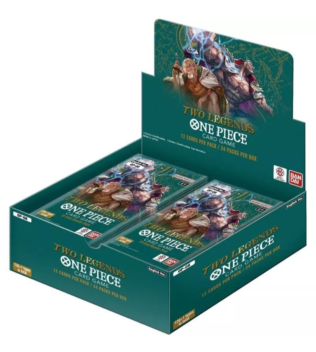One Piece Two Legends Display EN