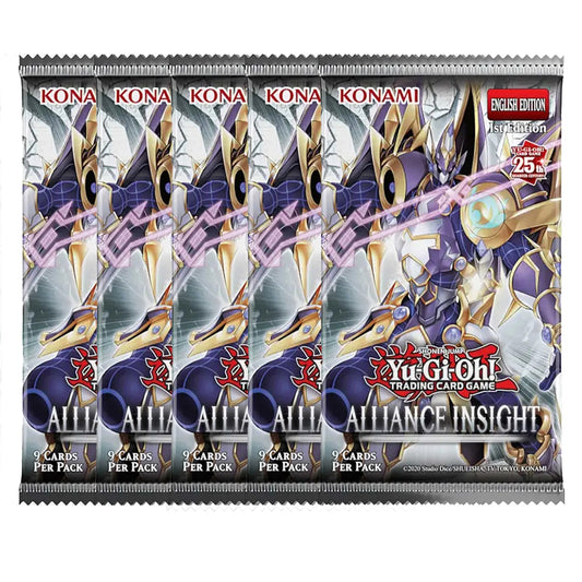 Yu-Gi-Oh! Alliance Insight 5 Boosterpacks EN