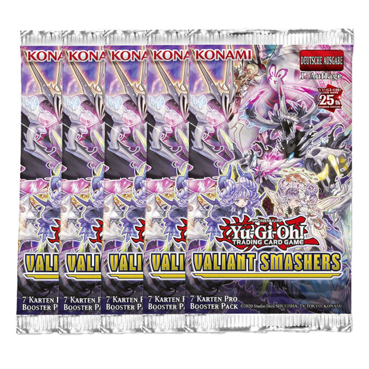 Yu-Gi-Oh! Valiant Smashers 5 Boosterpacks EN