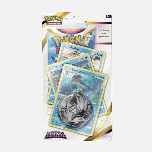 Pokemon Astral Radiance Booster Blister Swampert EN
